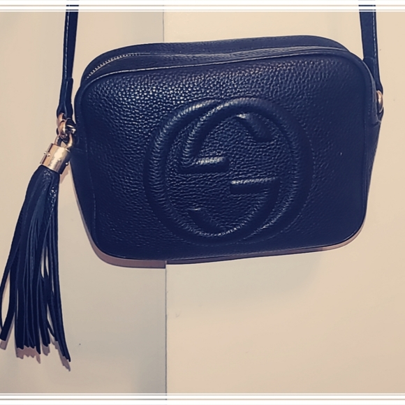 Black Gucci soho bag